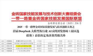 喜報：我校學子在2025一帶一...